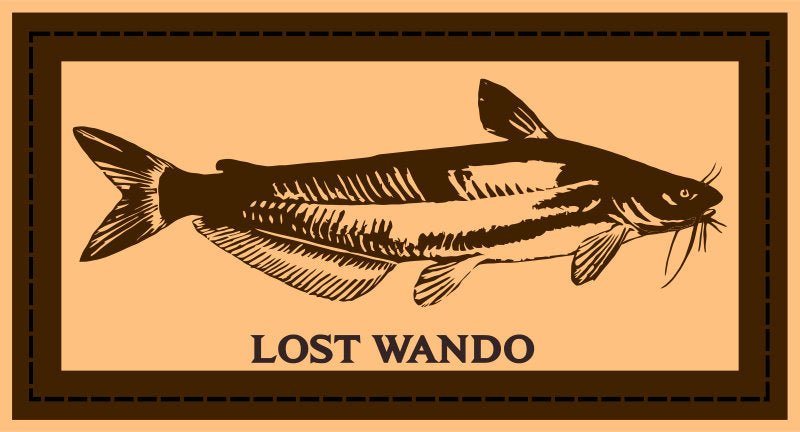 Blue Catfish - Leather patch hat - Navy-Khaki Richardson Sports 112 Trucker Snapback Lost Wando Outfitters