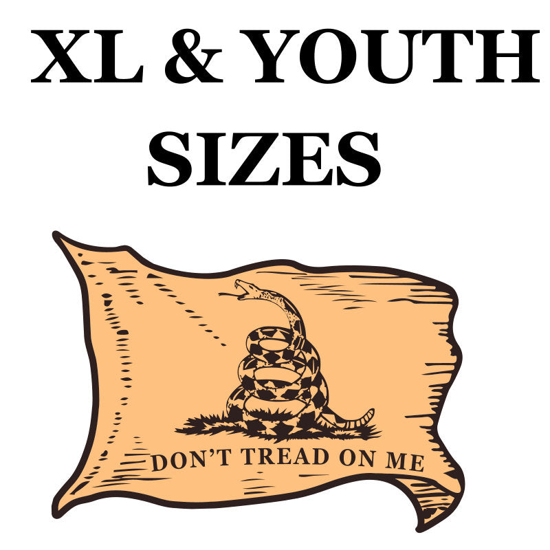 Don't Tread On Me Gadsden Flag - Leather Patch hat- XL and Youth Size Options Richardson 112 Snapback Trucker Hat Lost Wando Outfitters