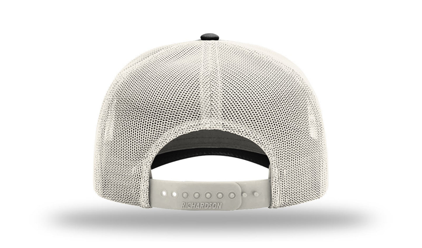 USA Marlin Woven -Color Patch Black-Birch Richardson 112FPC Hi Pro Champ Hat Lost Wando Outfitters