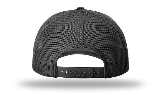 Tarpon Bonefish Color Patch Black/Black Richardson Sports 112WH Waxed Hawthorne Rugged Trucker Snapback Lost Wando Outfitters