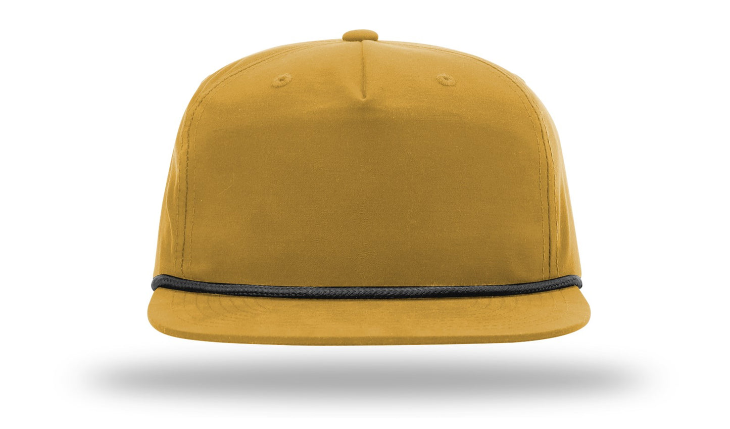 Buck Leather Patch -Biscuit with Black Rope 256 Umpqua Flat Bill Richardson Hat Lost Wando Outfitters