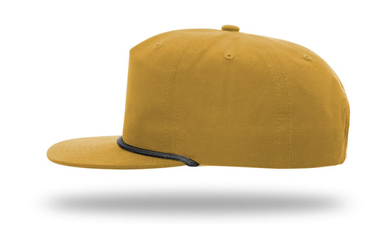 Buck Leather Patch -Biscuit with Black Rope 256 Umpqua Flat Bill Richardson Hat Lost Wando Outfitters