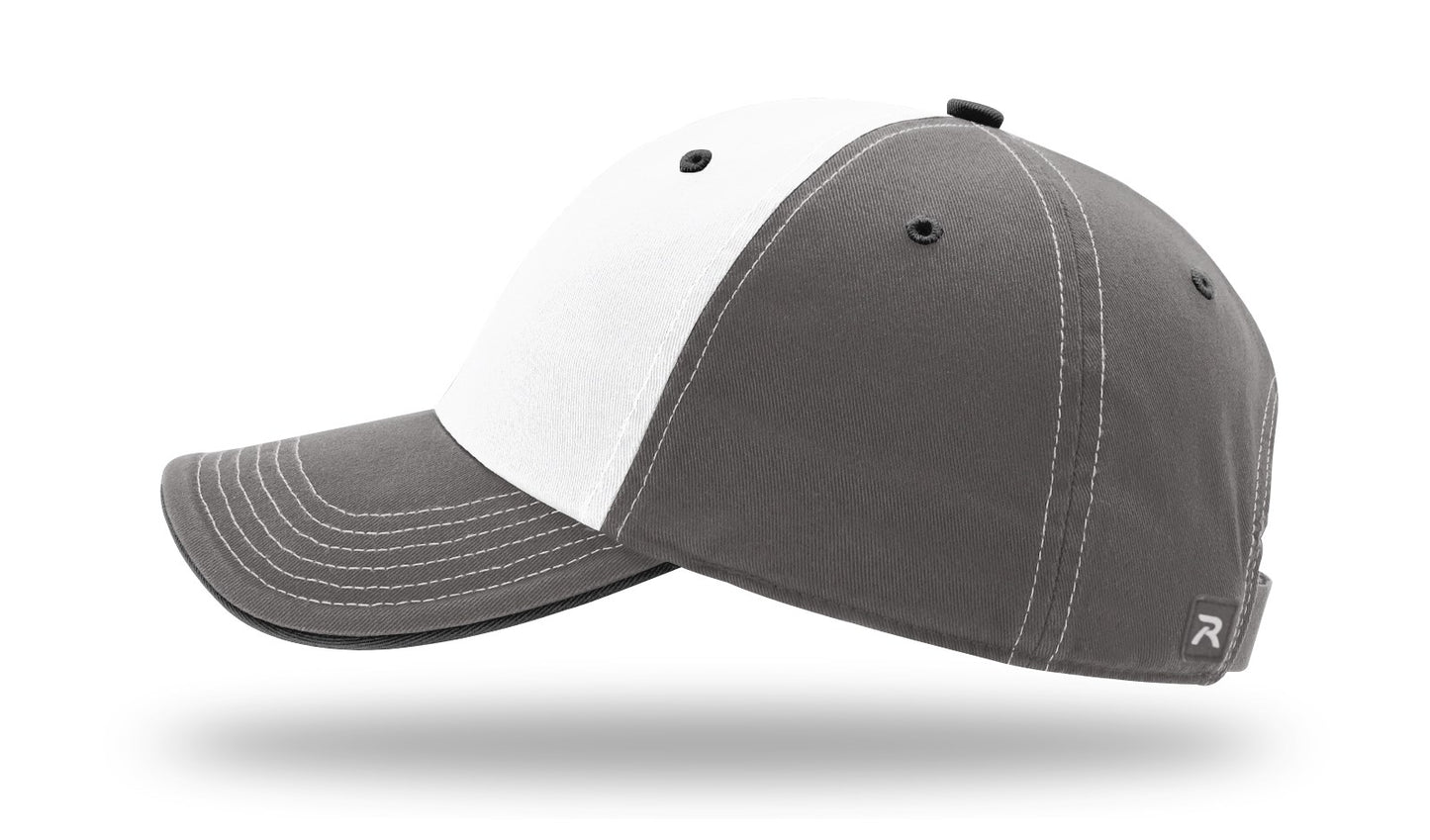 Pointer GSP Color Patch Charcoal/White Richardson 322 Washed Chino Dad Hat Lost Wando Outfitters