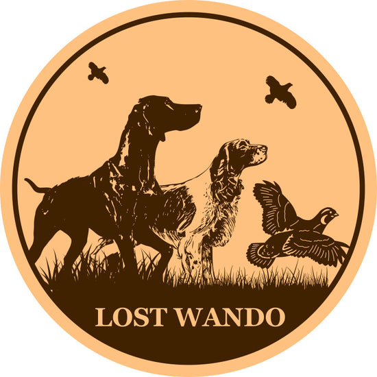 Bird Dogs Leather Patch Chocolate Chip-Birch Richardson 112FP Snapback Trucker Hat -Lost Wando Outfitters