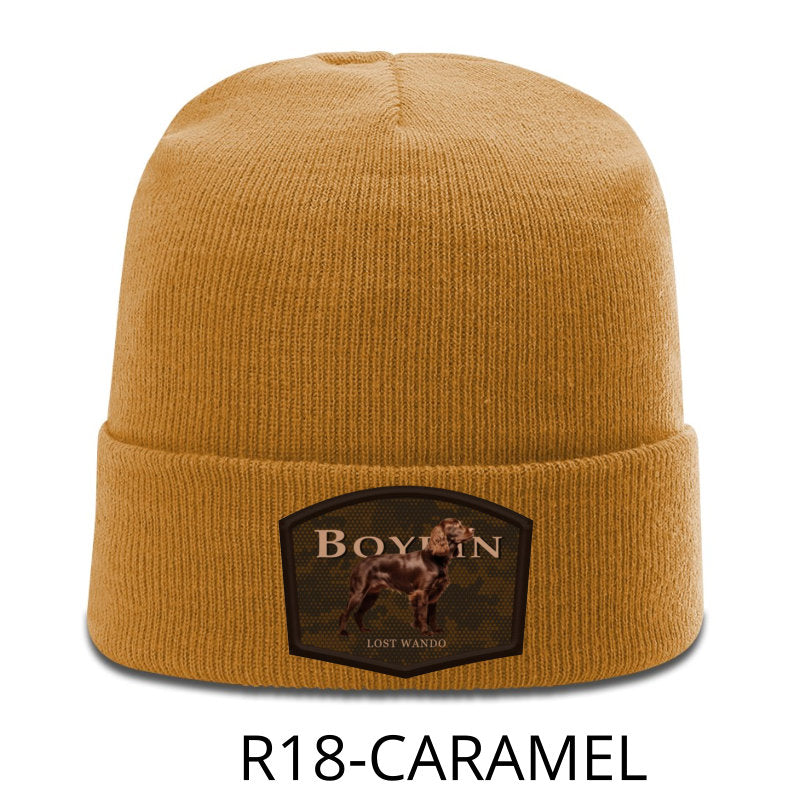 Boykin Color Patch Beanie Caramel Richardson R18 Acrylic Yarn Beanie Lost Wando Outfitters - Lost Wando Outfitters