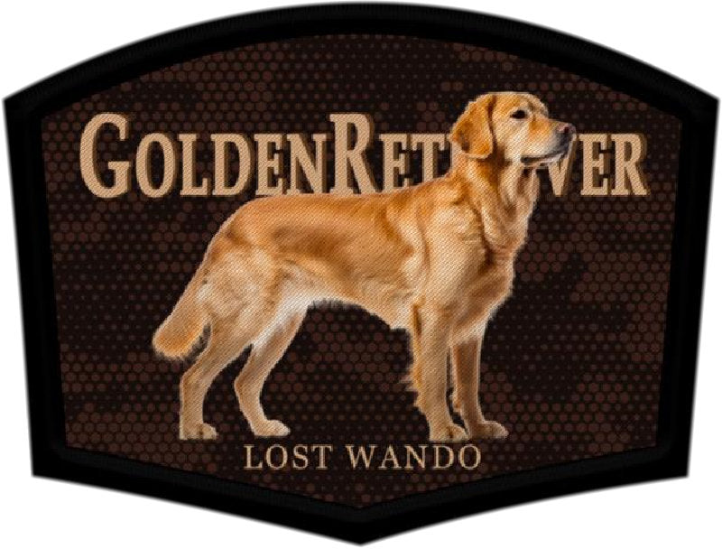 Golden Retriever Color Patch Buck/Khaki Richardson 112WH Rugged Waxed Hawthorne Snapback Trucker Hat Lost Wando Outfitters