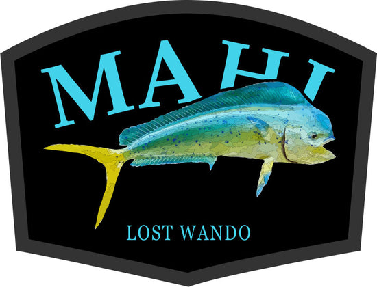 Mahi Color Patch -Birch with Black Rope 256 Umpqua Flat Bill Richardson Hat Lost Wando Outfitters