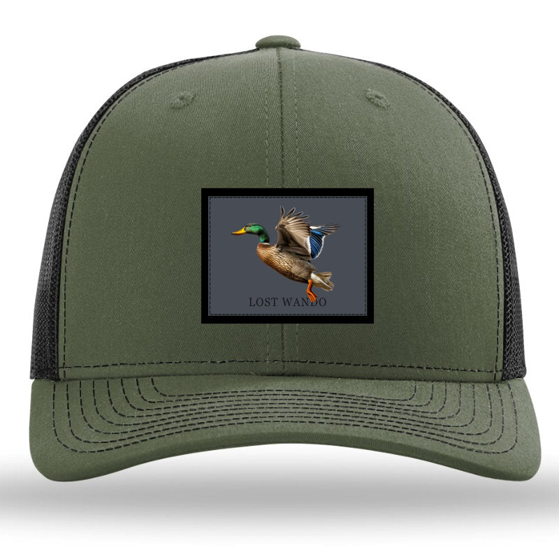 Mallard -Color Sublimated patch -Loden-Black Richardson 112 Hat Lost Wando Outfitters - Lost Wando Outfitters