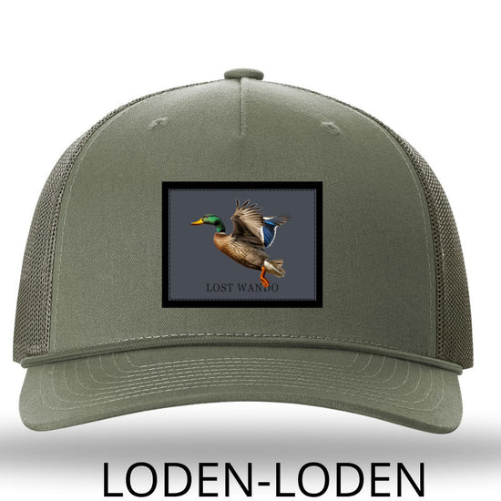 Mallard -Color Sublimated patch -Loden-Loden Rope Richardson 112FPR Hat Lost Wando Outfitters