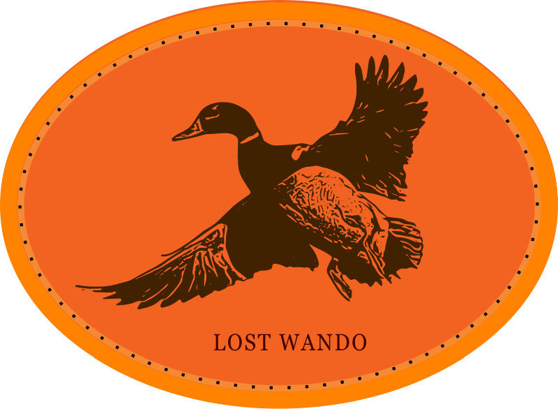 Mallard Hunter Orange Woven Patch -Mossy Oak Bottomland/Loden Richardson 112PFP Hat Lost Wando Outfitters