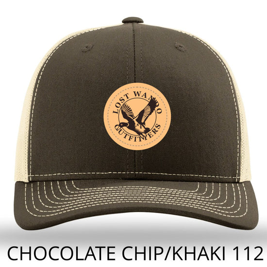 Mallard Leather Patch Chocolate Chip-Khaki Richardson 112 Hat Lost Wando Outfitters - Lost Wando Outfitters