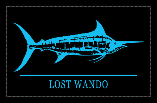Marlin Woven Patch Heather Grey-White Richardson Sports 112 Trucker Snapback Lost Wando Outfitters