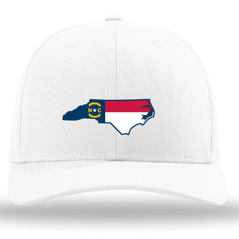 NC Outline Color- Faux Suede Patch -White-White Richardson  display picture 2
