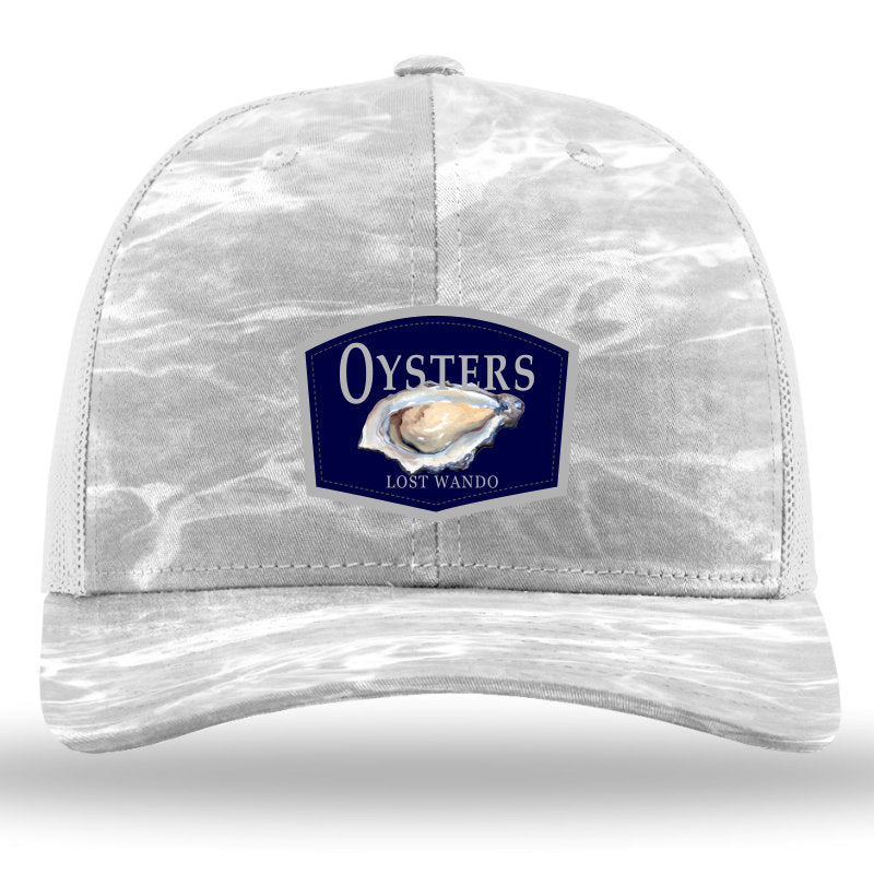 Oyster Color Patch Hat MossyOak Elements Bonefish-Light Grey Richardson 112PFP Lost Wando Outfitters