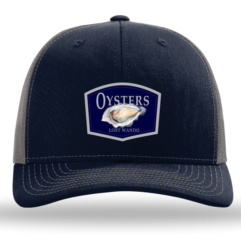 Oyster Color Patch Hat Navy-Charcoal Richardson 112 Lost Wando Outfitters