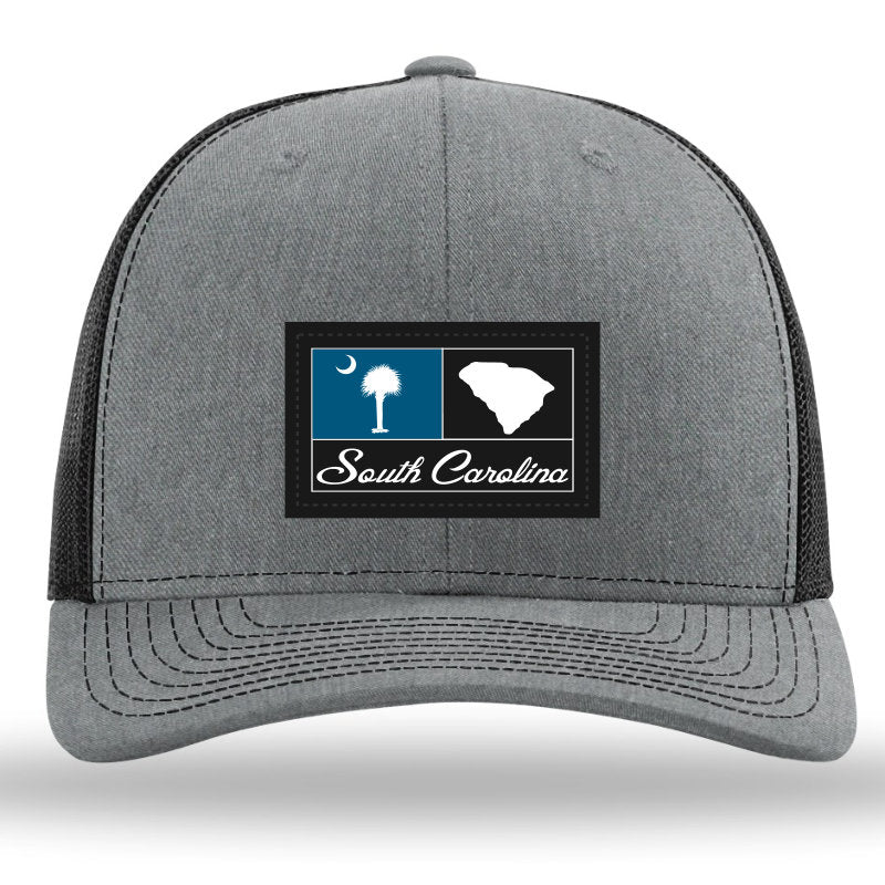 SC Woven Patch -Heather Grey-Black Rope Richardson 112 Trucker Snapback Lost Wando Outfitters (Copy)