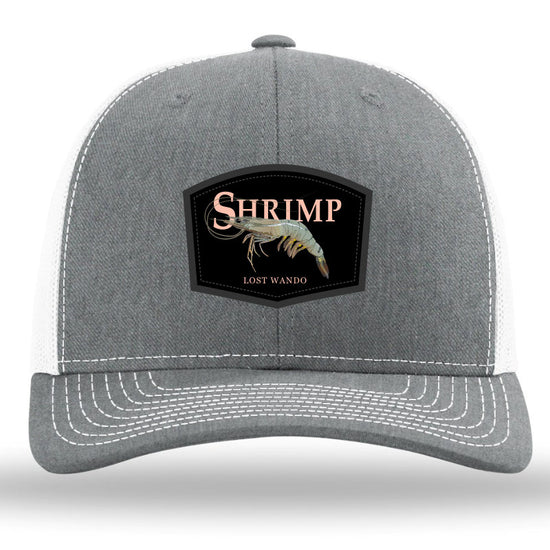 Shrimp Color Patch Hat Heather Gre-White Richardson 112 Lost Wando Outfitter