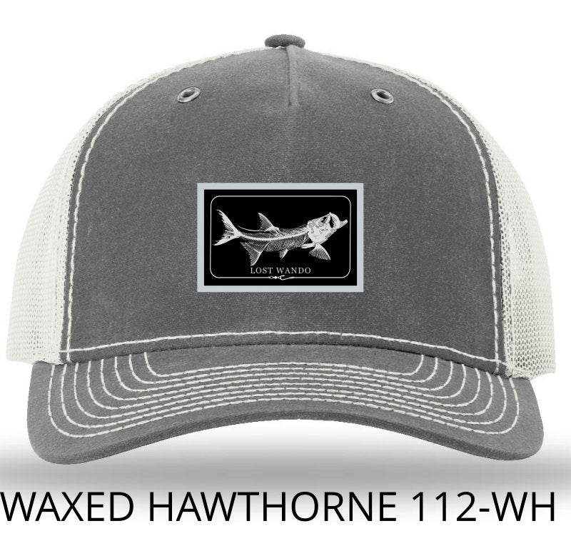 Tarpon Bonefish Color Patch Rhino/Light Grey Richardson Sports 112WH Waxed Hawthorne Rugged Trucker Snapback Lost Wando Outfitters