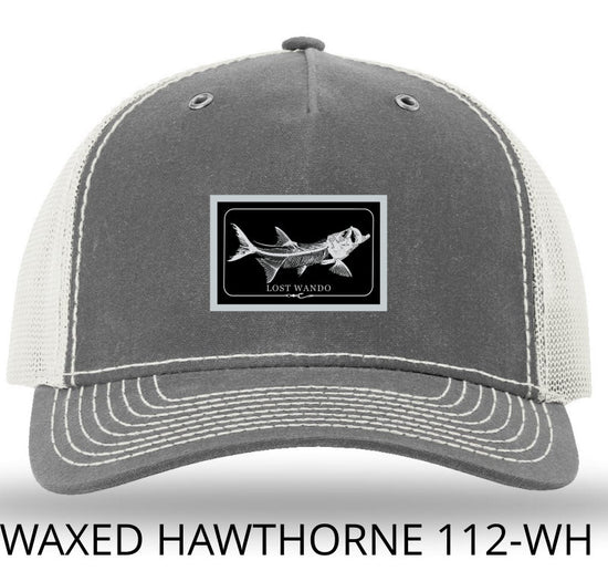 Tarpon Bonefish Color Patch Rhino/Light Grey Richardson Sports 112WH Waxed Hawthorne Rugged Trucker Snapback Lost Wando Outfitters
