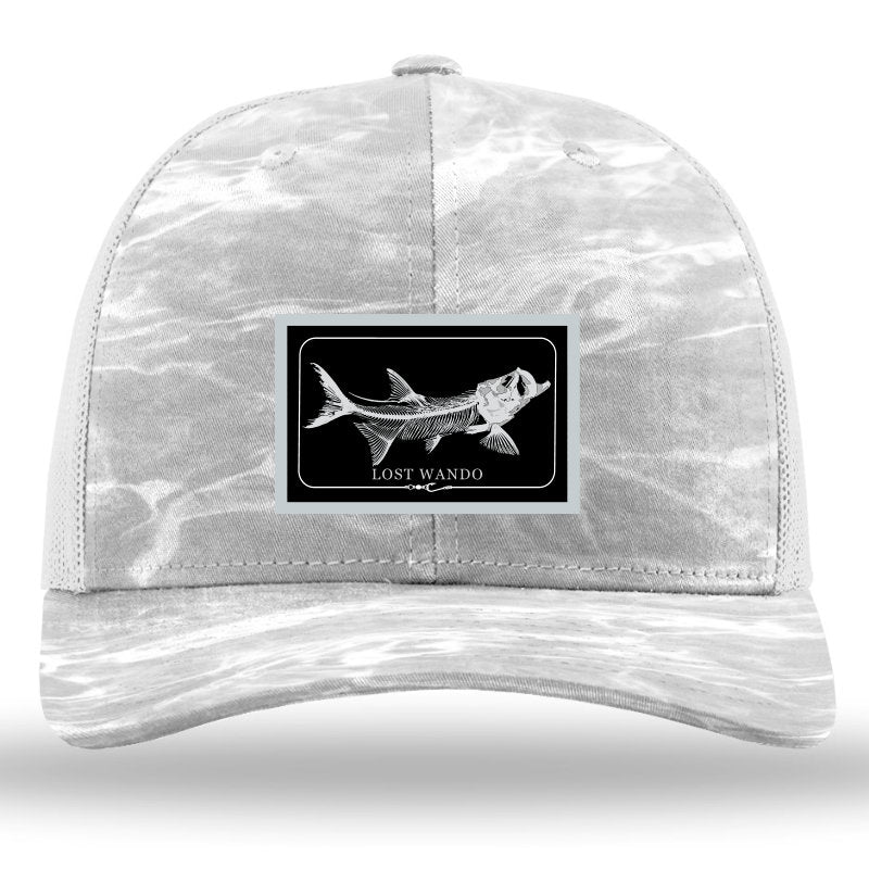 Tarpon Bonefish Color Patch Mossy Oak Elements Bonefish/Lt. Grey Richardson Sports 112PFP Trucker Snapback Lost Wando Outfitters - Lost Wando Outfitters