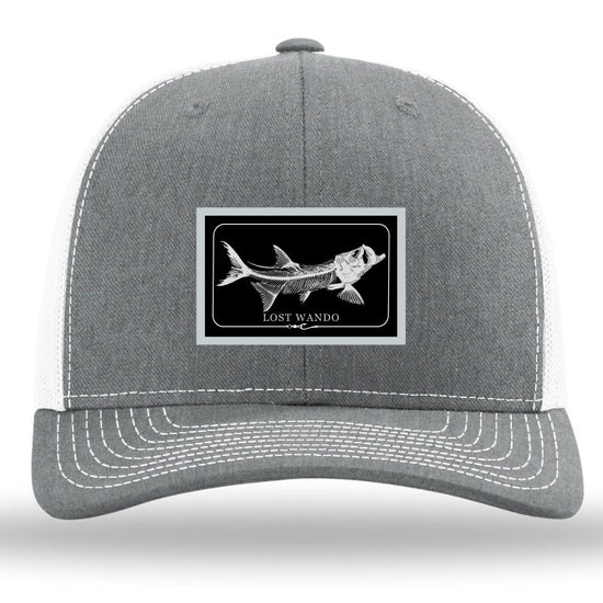 Tarpon Bonefish Color Patch Heather Grey/White Richardson Sports 112 Trucker Snapback Lost Wando Outfitters