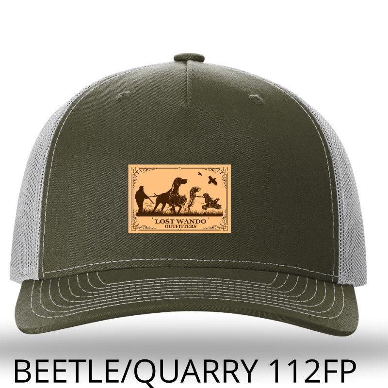 Bird Dogs Leather Patch Richardson 112FP Beetle-Quarry -Lost Wando Outfitters - Lost Wando Outfitters