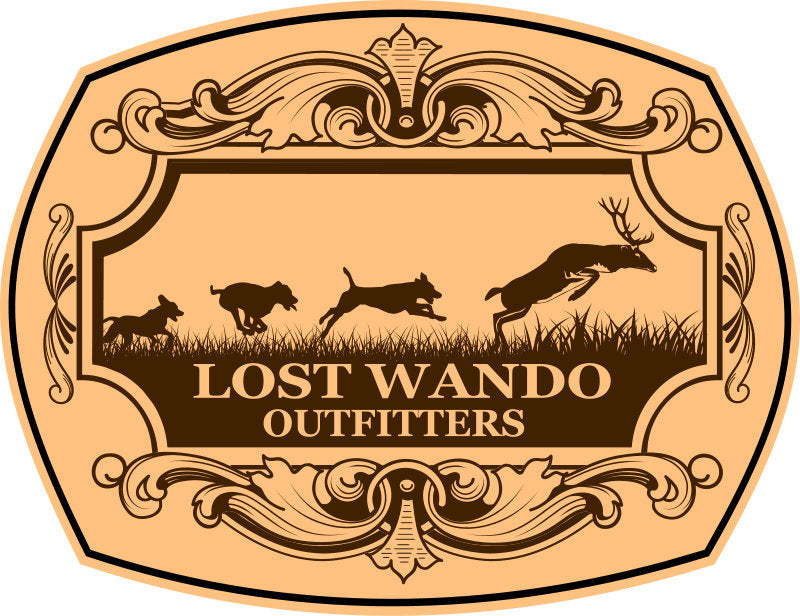 Load image into Gallery viewer, Dog On Deer Loden-Loden Leather Patch Hat Lost Wando Outfitters Richardson 112 - Lost Wando Outfitters
