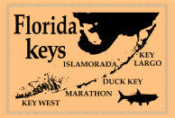 Florida Keys Leather Patch Hat - Smoke Blue-Aluminum Richardson 115 - Lost Wando Outfitters