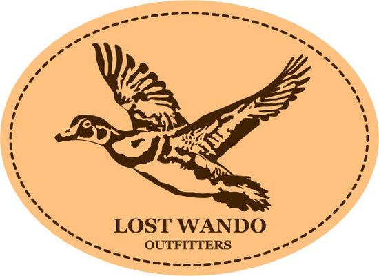 Wood Duck Brown-Khaki Leather Patch Richardson 112 Hat Lost Wando Outfitters - Lost Wando Outfitters