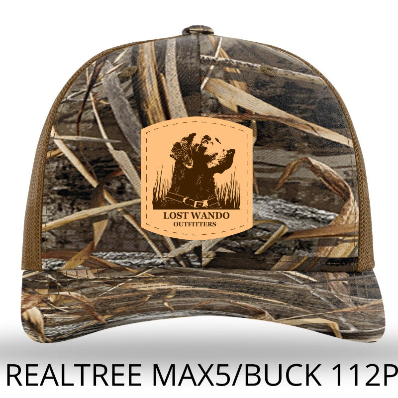 Wando Stay Realtree Max5-Buck Camo Leather Patch Richardson 112P